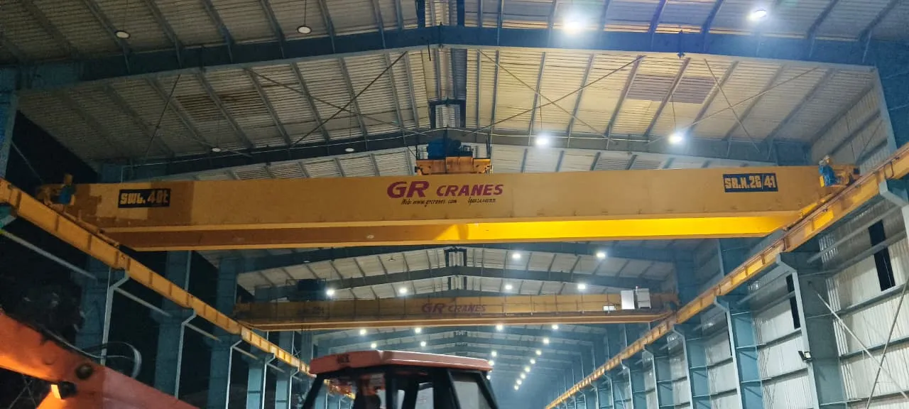 GR Cranes & Elevators EOT crane installation in Gurgaon, Haryana
