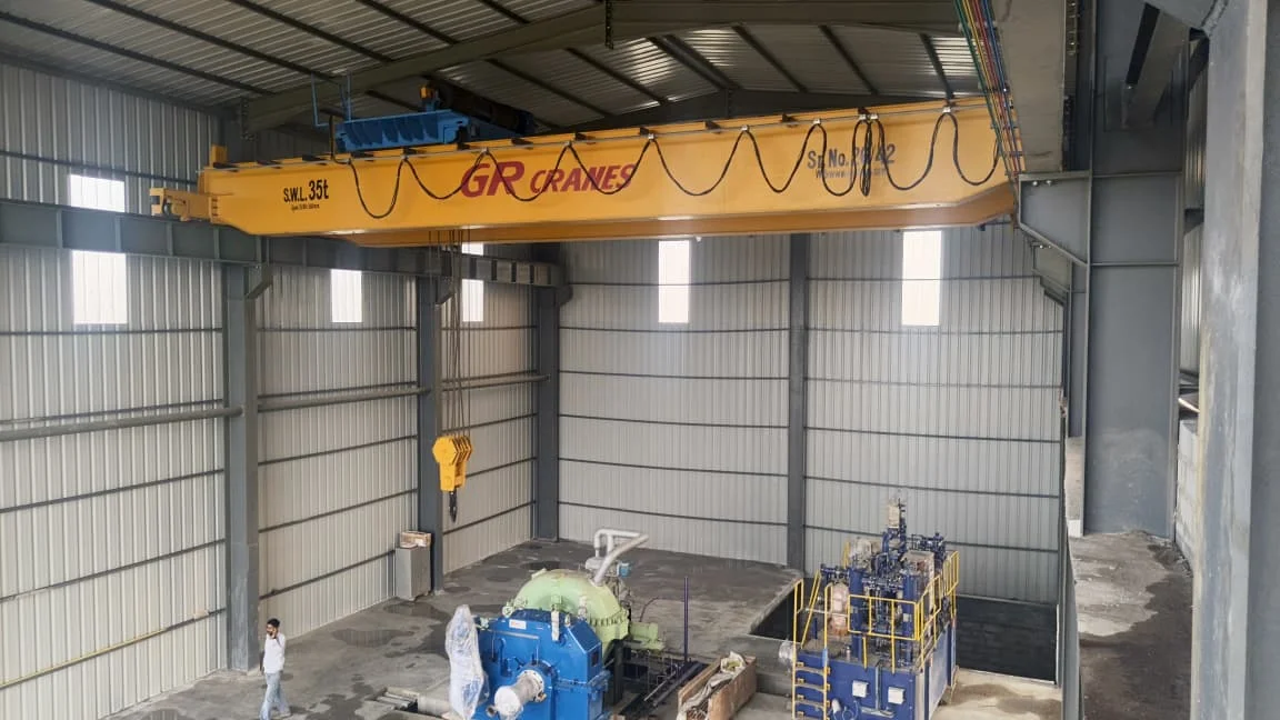 GR Cranes & Elevators EOT crane installation in Kathua, Jammu & Kashmir