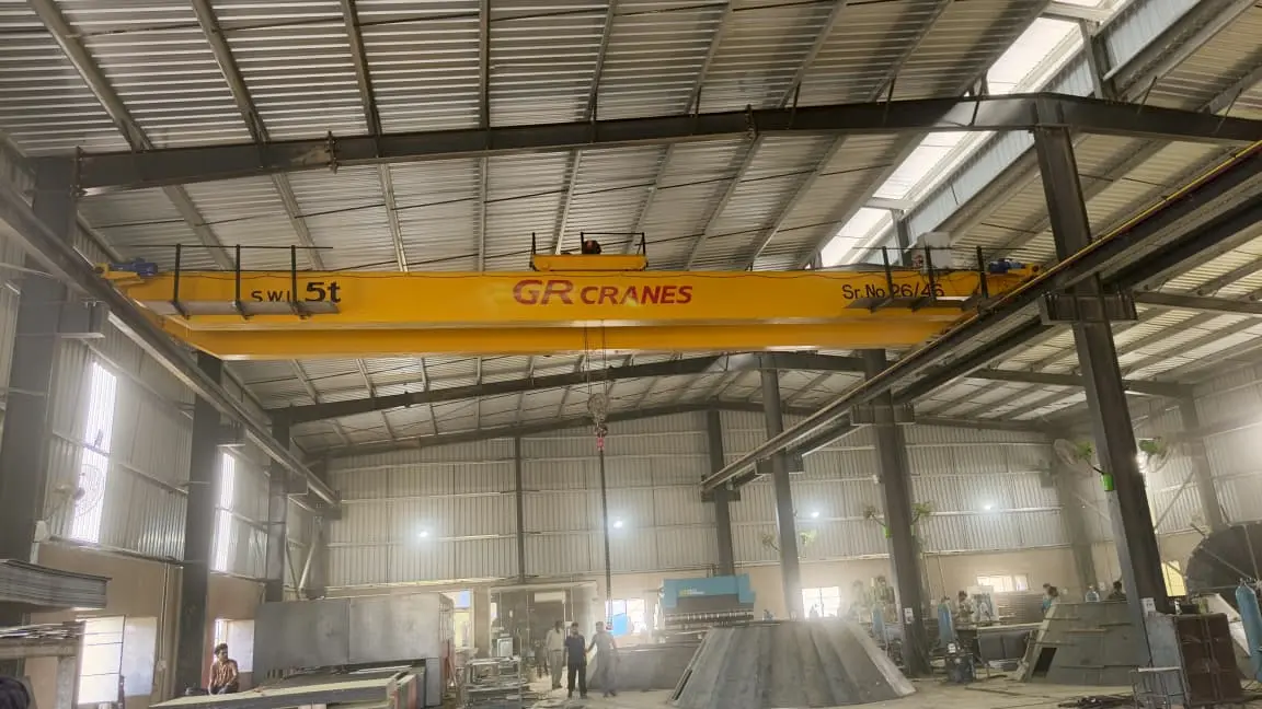 GR Cranes & Elevators EOT crane installation in Nabha, Punjab